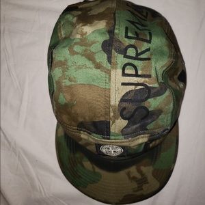 Supreme X Stone Island Camo Hat